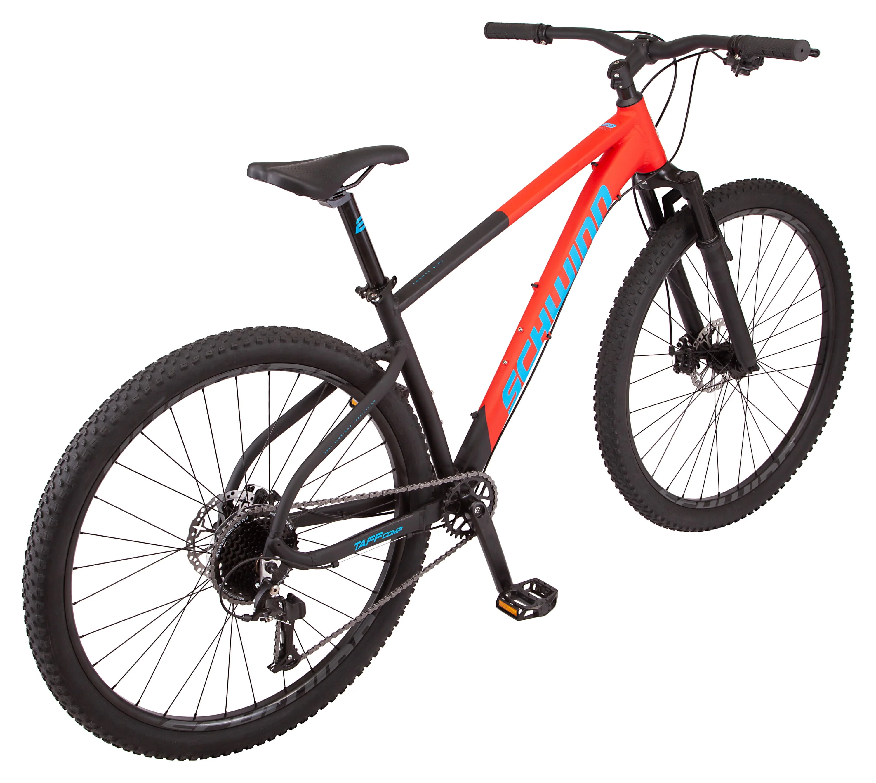 Taff Comp mountain bike, 8 speeds, 29-inch wheels, black, mens, womens, large