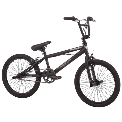 Mongoose Index 1.0 20" Freestyle Bike - Black