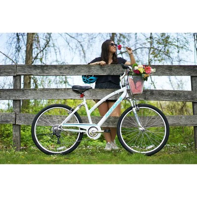 Kent Women's Avondale 26" Cruiser Bike - White