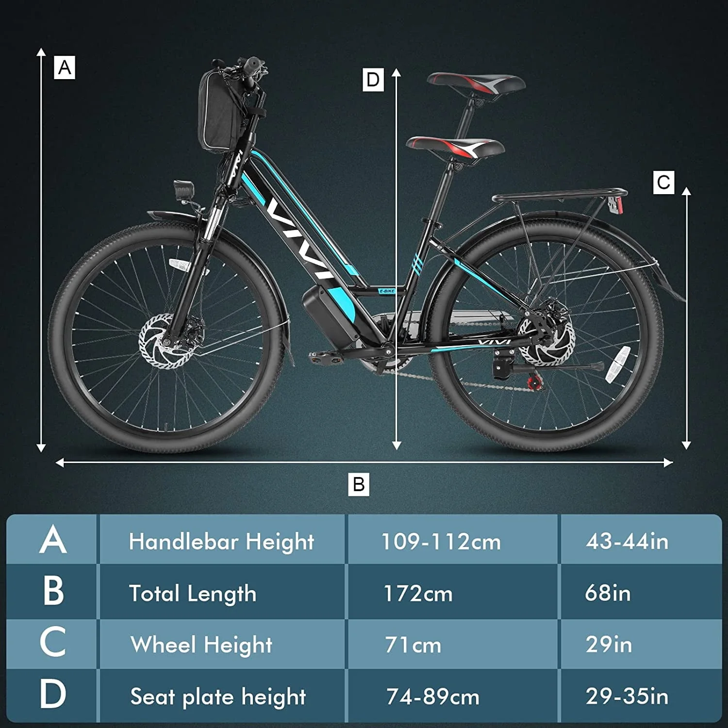 Vivi Electric Bike 26