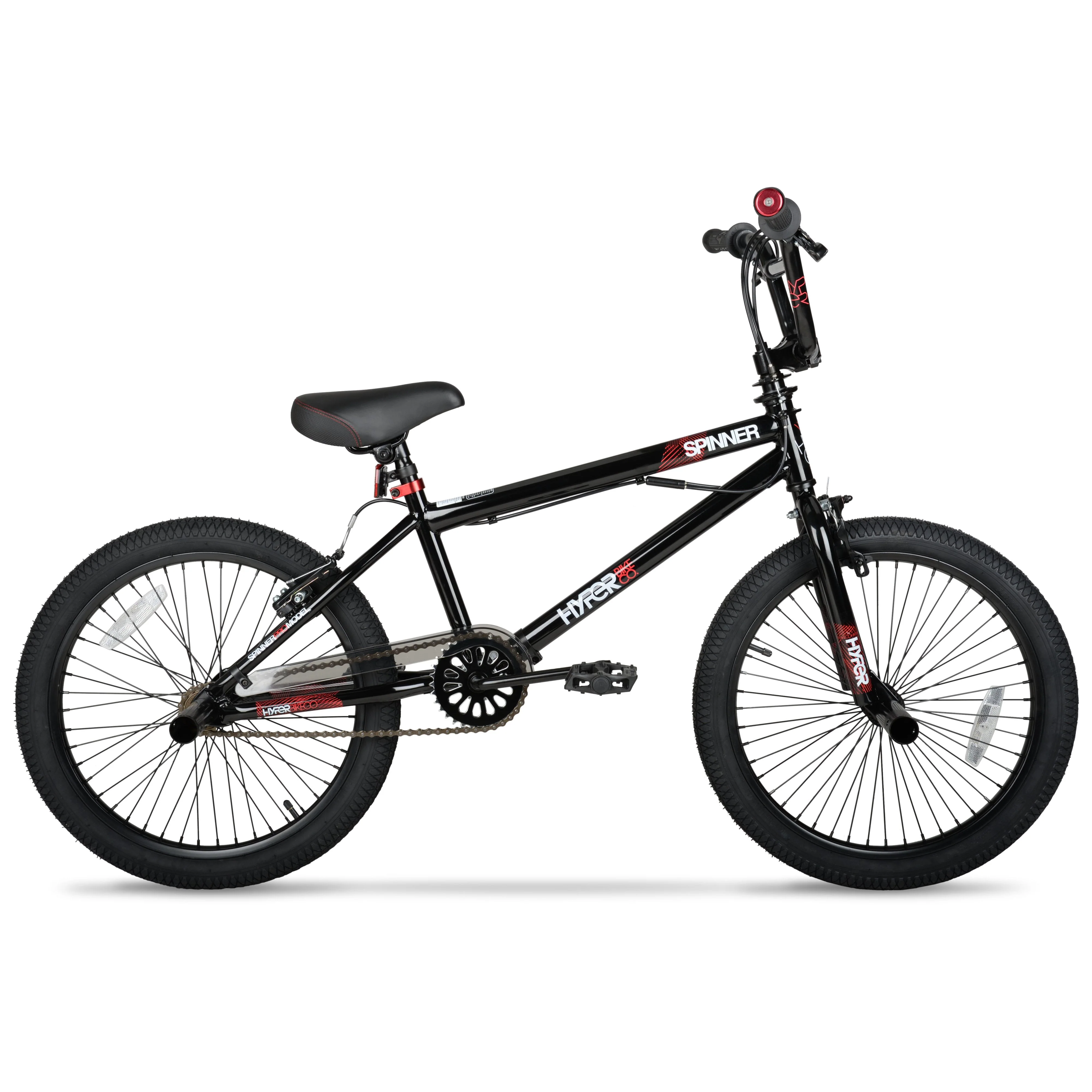 Bicycle 20 In. Boys Spinner BMX Bike, Kids, Black