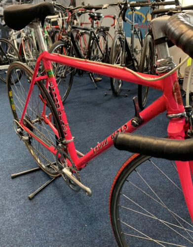 Ewood Bikes Reynolds 500 Chrome-Moly Road Race Bike 50cm 14 Speed Shimano 105