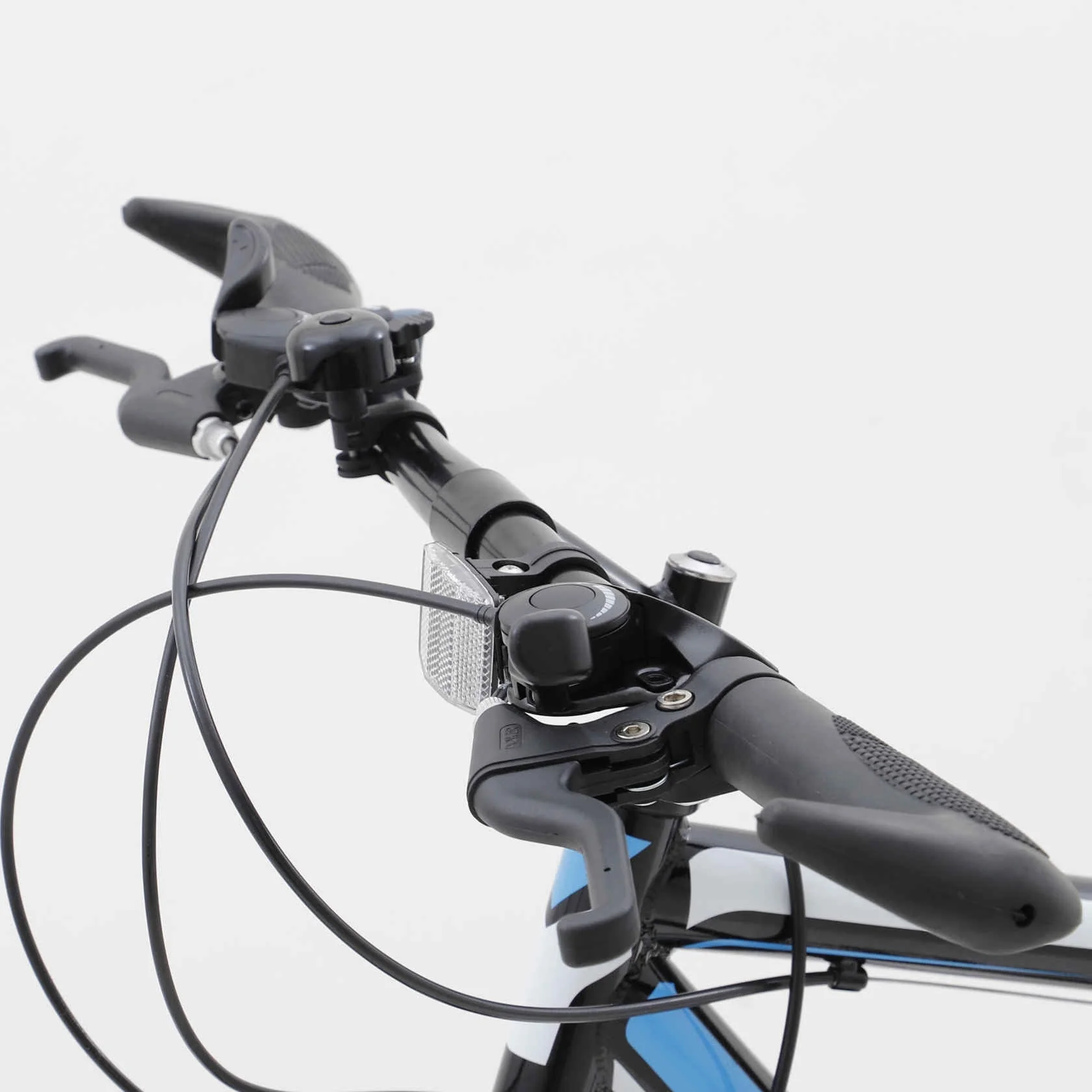 Dinling Mountain Bike, 21-Speed, 26-inch Mountain Bicycles, MTB Mens and Womens Black-blue