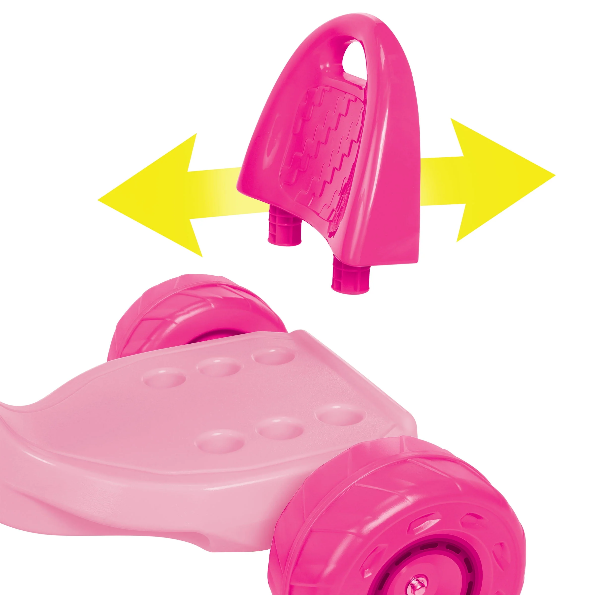 Disney Minnie Mouse 15 inch Fly Wheels Cruiser Ride on Trike with Light on Big Wheel