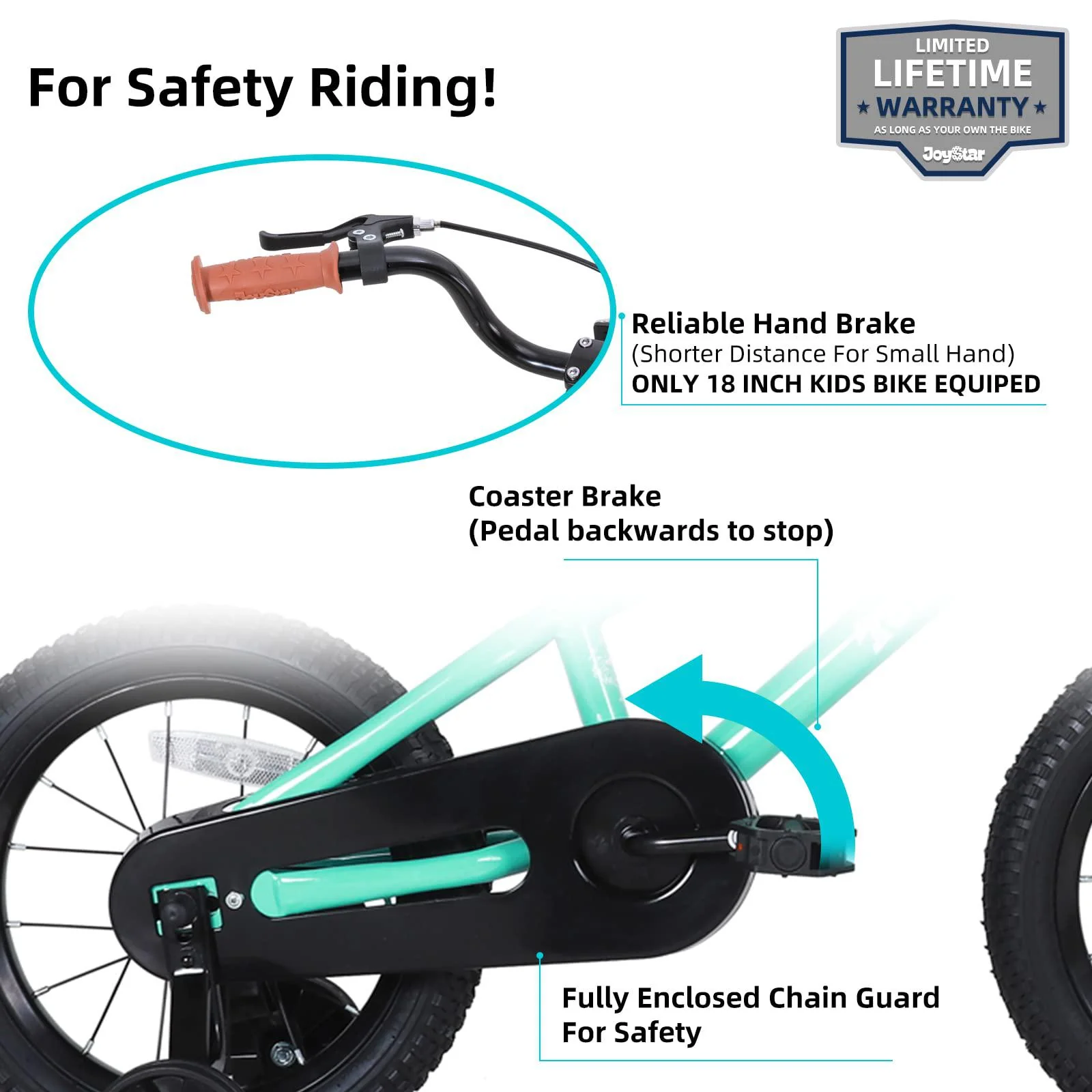 joystar 14 inch kids bike for boys girls 3 4 5 years old ages toddler bicycle with training wheels children bikes with foot b