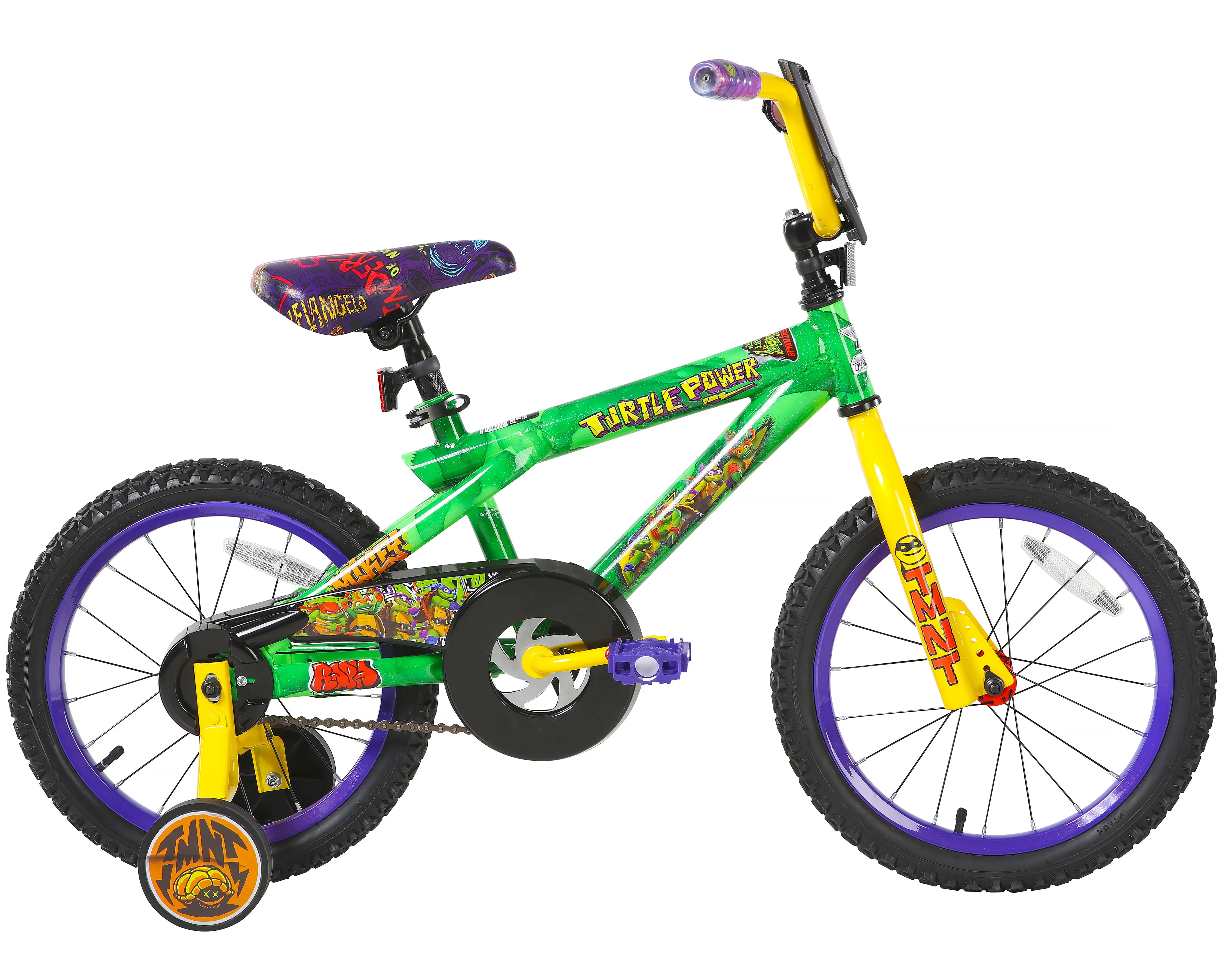 Dynacraft 16-inch Teenage Mutant Ninja Turtles Boys Bike for children ages 4-8 years