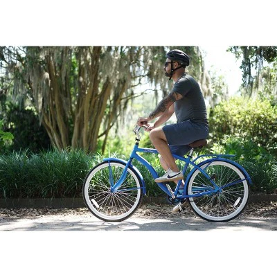 Kent Men's Belmar 26" Cruiser Bike - Deep Blue