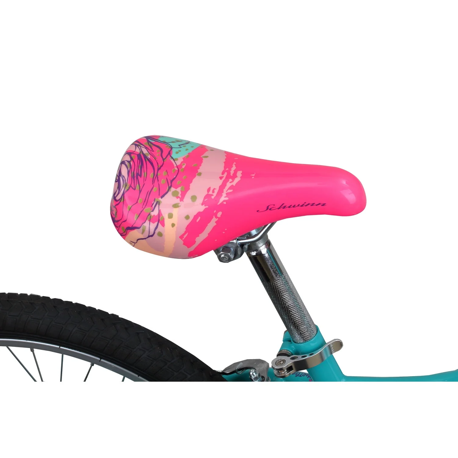 Schwinn Hazel Kids Bike, Single Speed, 20-Inch Wheels, Teal