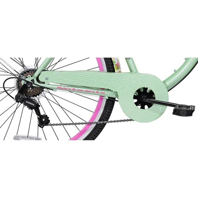 Kent Margaritaville 26" Cruiser Bike   - Light Mint Green/Pink