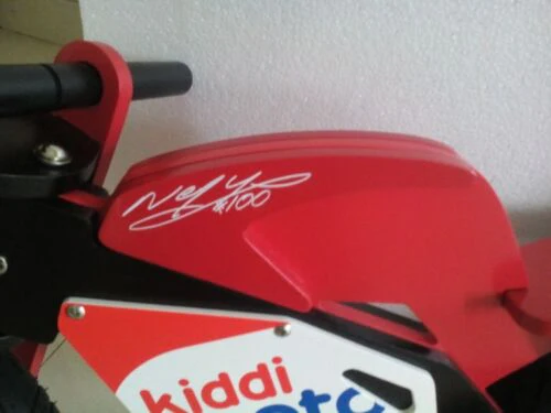 Neil Hodgson WSB balance bike number 100 Very RARE boxed