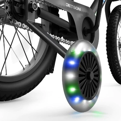 Jetson JLR M Light Up 16" Kids' Bike - Black
