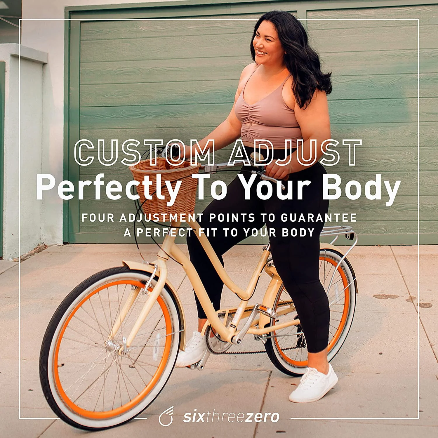 sixthreezero EVRYjourney Women's 7-Speed Step-Through Hybrid Cruiser Bicycle, 26