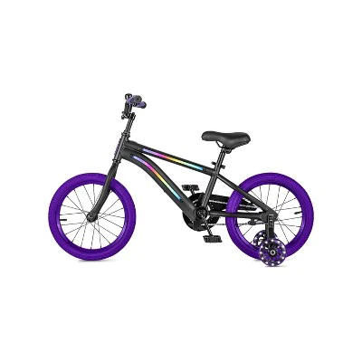 Jetson Light Rider 16" Kids'  Light Up Bike - Black/Purple
