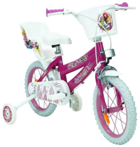 Huffy Disney Princess 14" Kids Bike Girls Bicycle Stabilisers Calliper Brakes 4+
