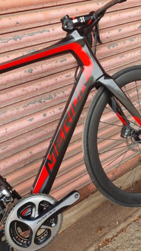 Merida Reacto 7000 E Ultegra Dura Ace Di2 Carbon Disc Aero Road Bike - L 58cm