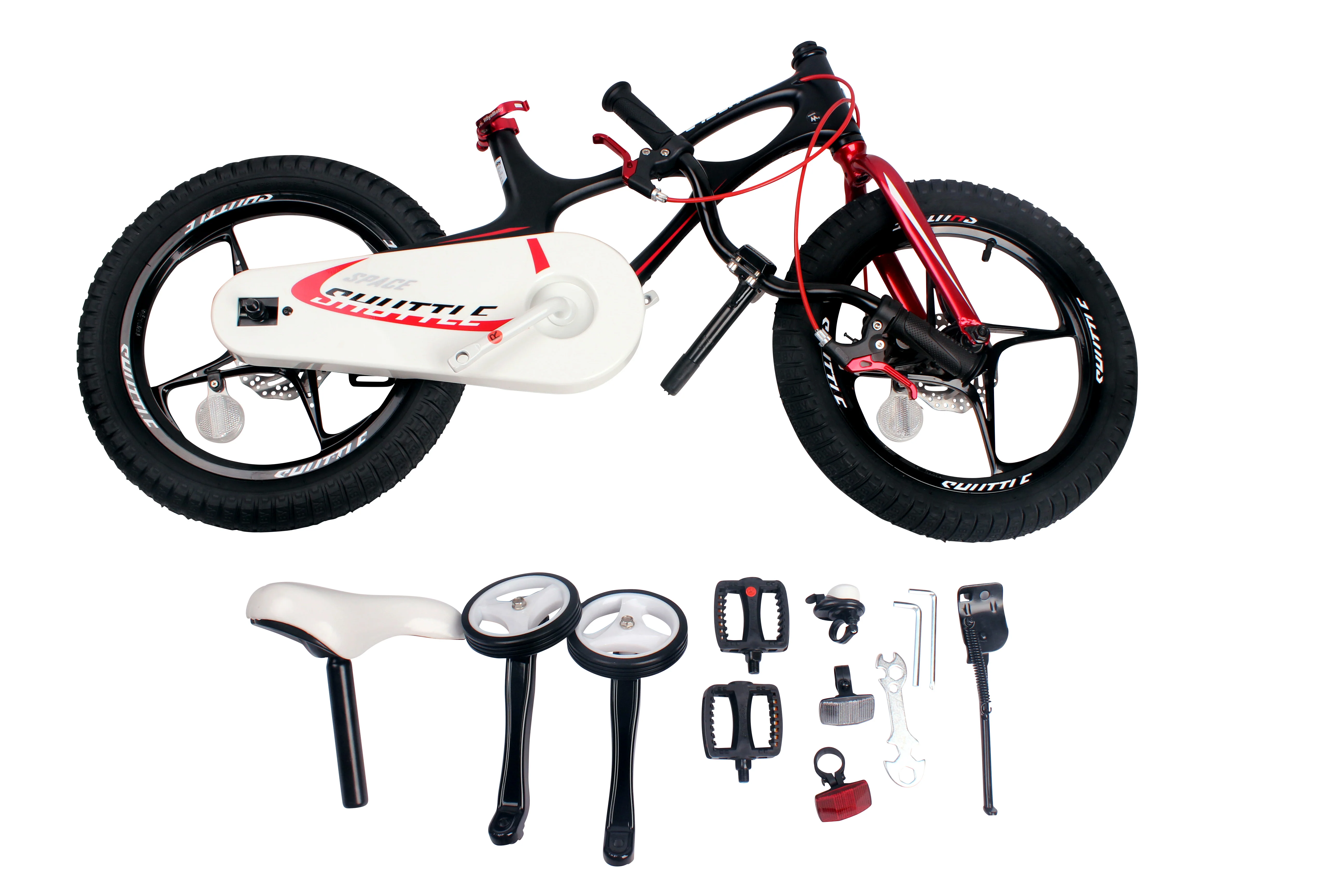 Royalbaby 16 inch Magnesium Space Shuttle Kid&s;s Bike, White