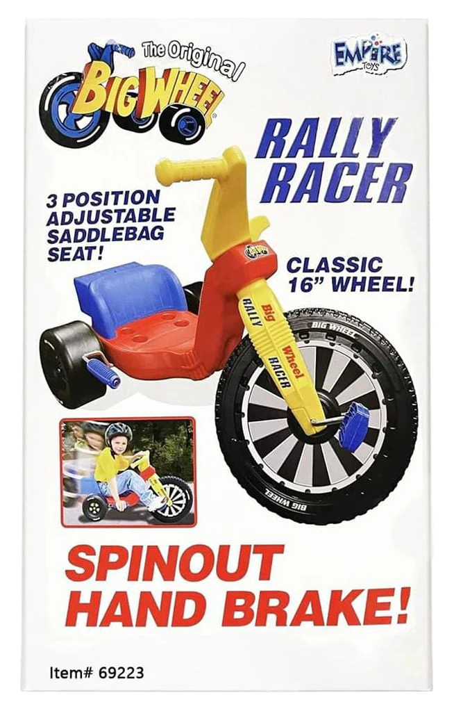 Big Wheel 16 Inch Rally Racer with Spinout Hand Break