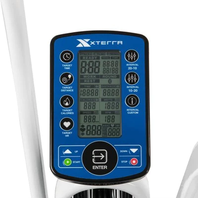 XTERRA Fitness AIR650 Air Exercise Bike - White