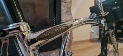 Brompton Unique Titanium Chrome Folding Bike + Options