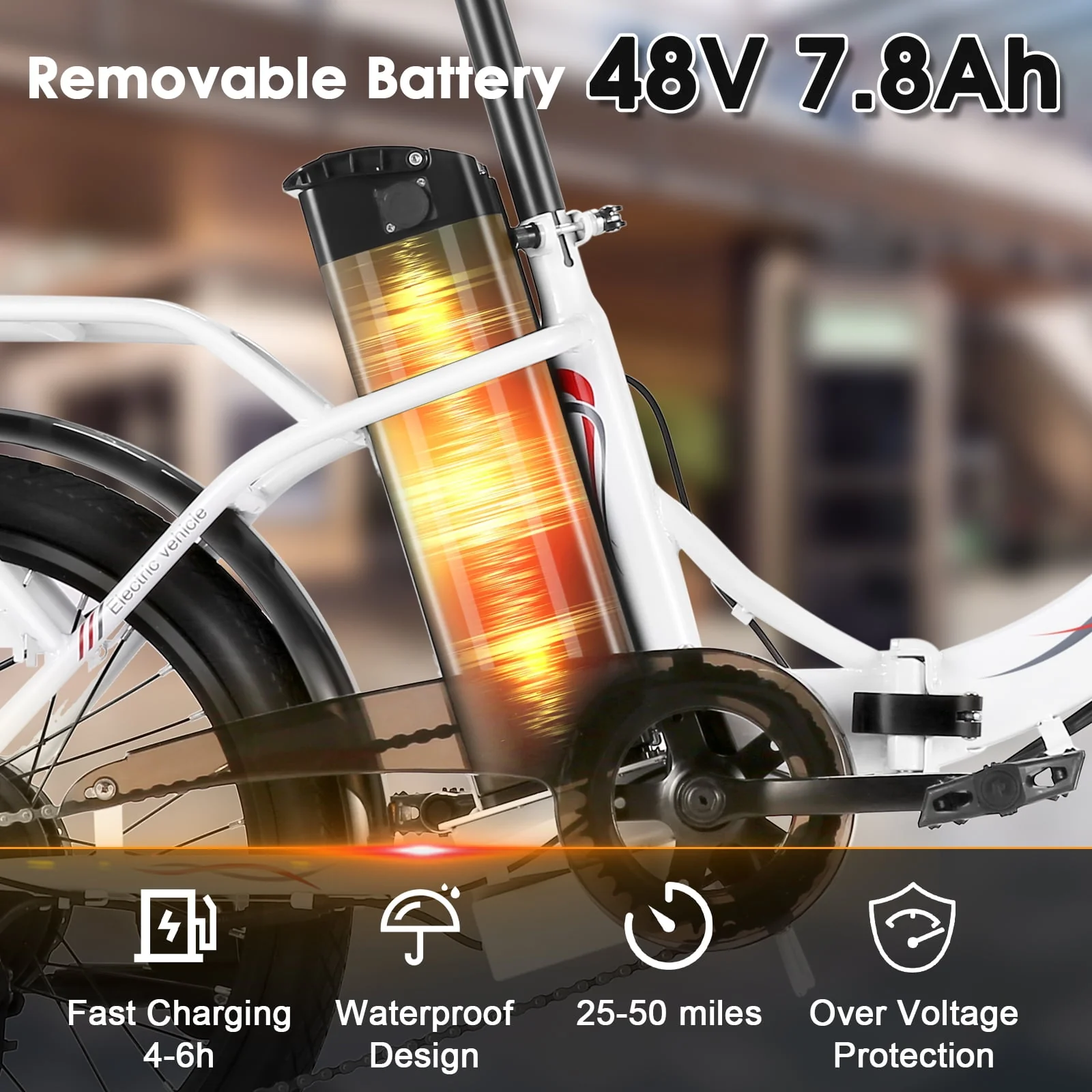 Gocio 500W Electric Bike, 20