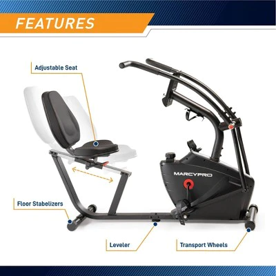 Marcy Dual Action Exercise Bike