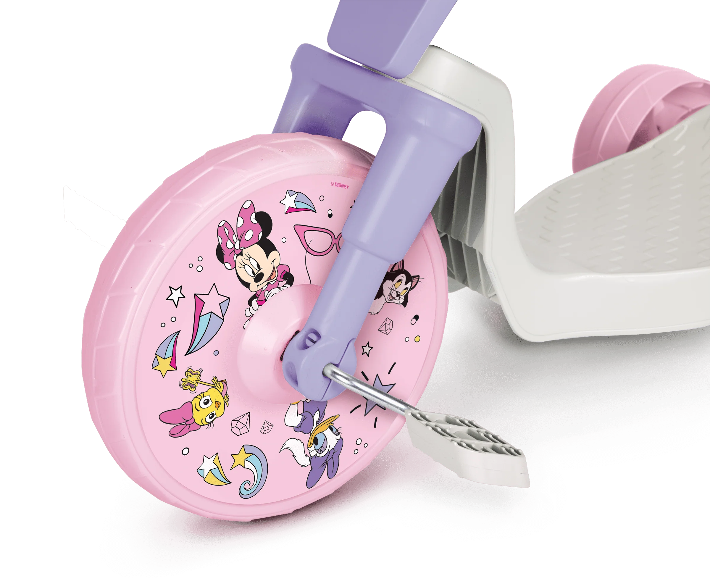 Minnie Mouse 10 inch Flywheel Tricycle Ride on with Lights and Sound Effects