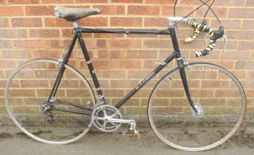 24" R J Quinn classic 531 steel racing bike