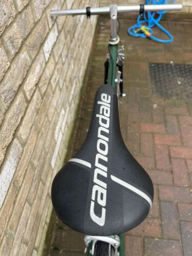 Green steel racer Reynolds 531 49 inch frame fits 5’10