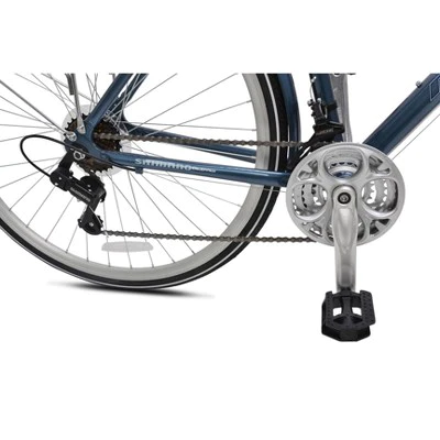 Kent Men's Ridgeway 700c/28" Hybrid Bike - Blue