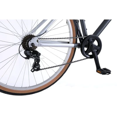 Schwinn Addison 700c/28" City Hybrid Bike - Gray