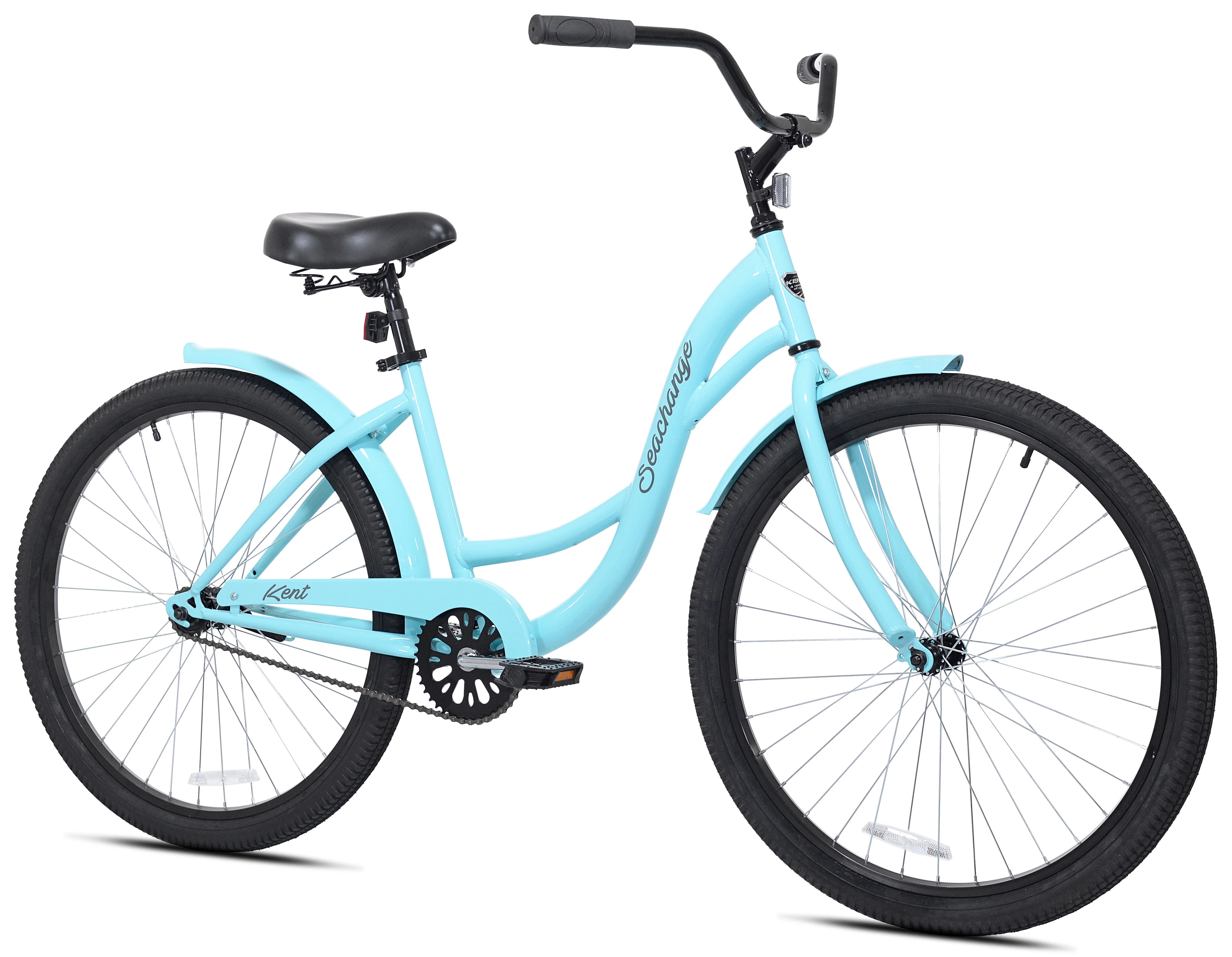 Kent Bicycles 26 inch Ladies Sea Change, Beach Cruiser Bicycle, Blue