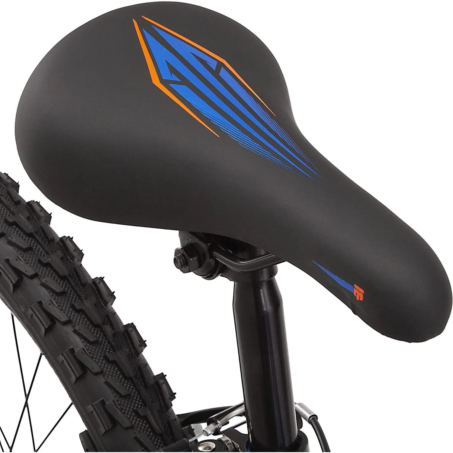 Mongoose Boys' Flatrock 24 in Mountain Bike, Blue