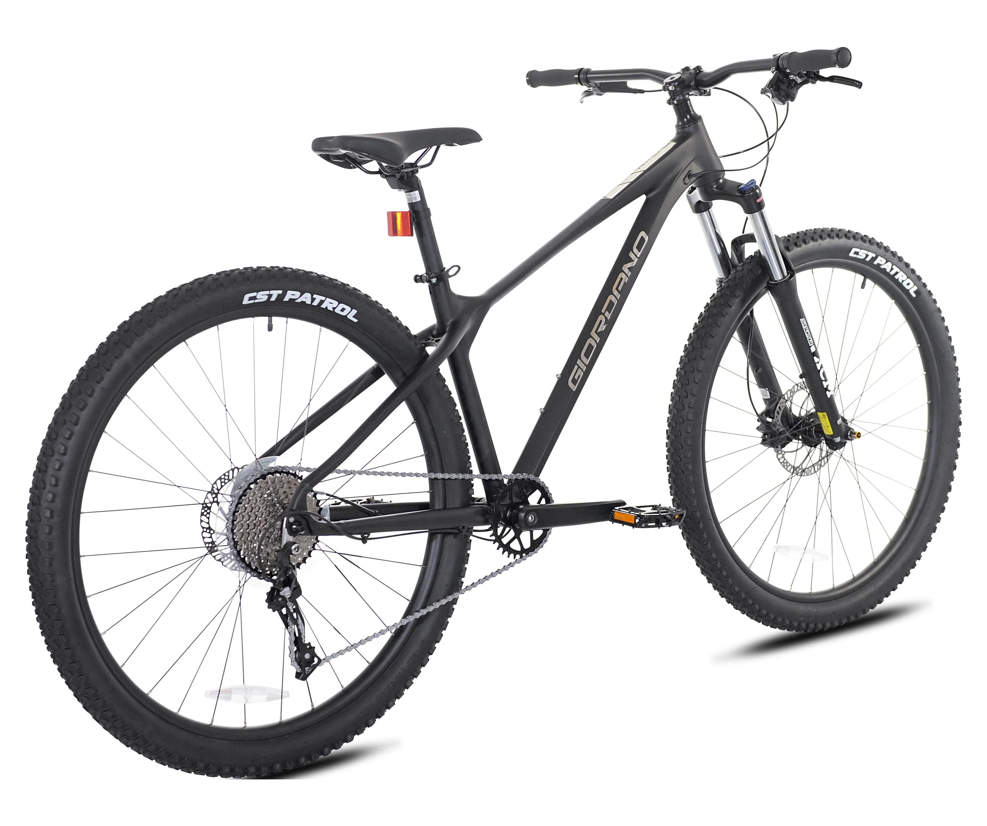 Giordano 29-inch Men's Intrepid Mountain Bike, Black