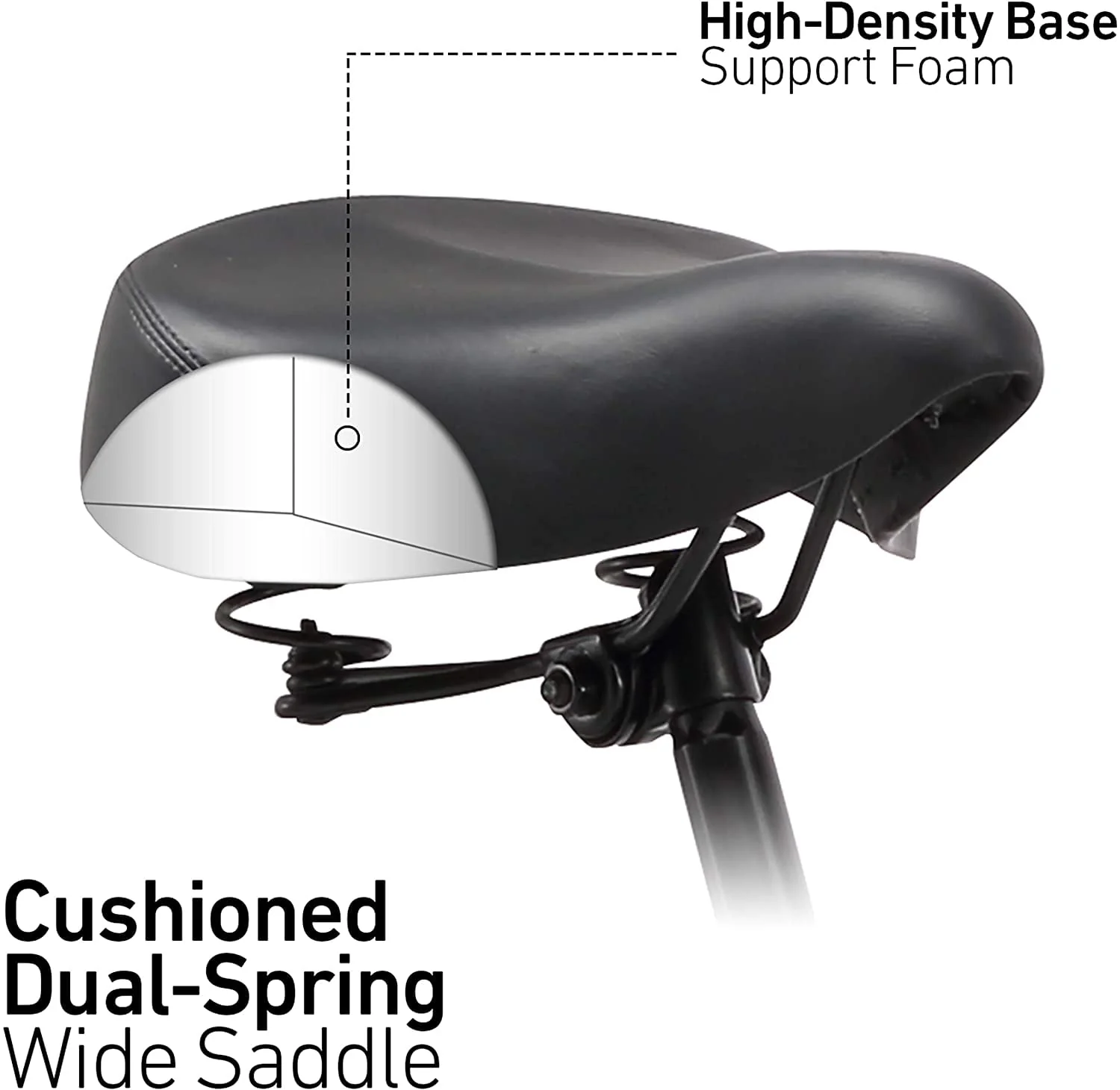 sixthreezero Around the Block Men's 7-Speed Beach Cruiser Bicycle with Rear Rack, 26 In. Wheels, Matte Black