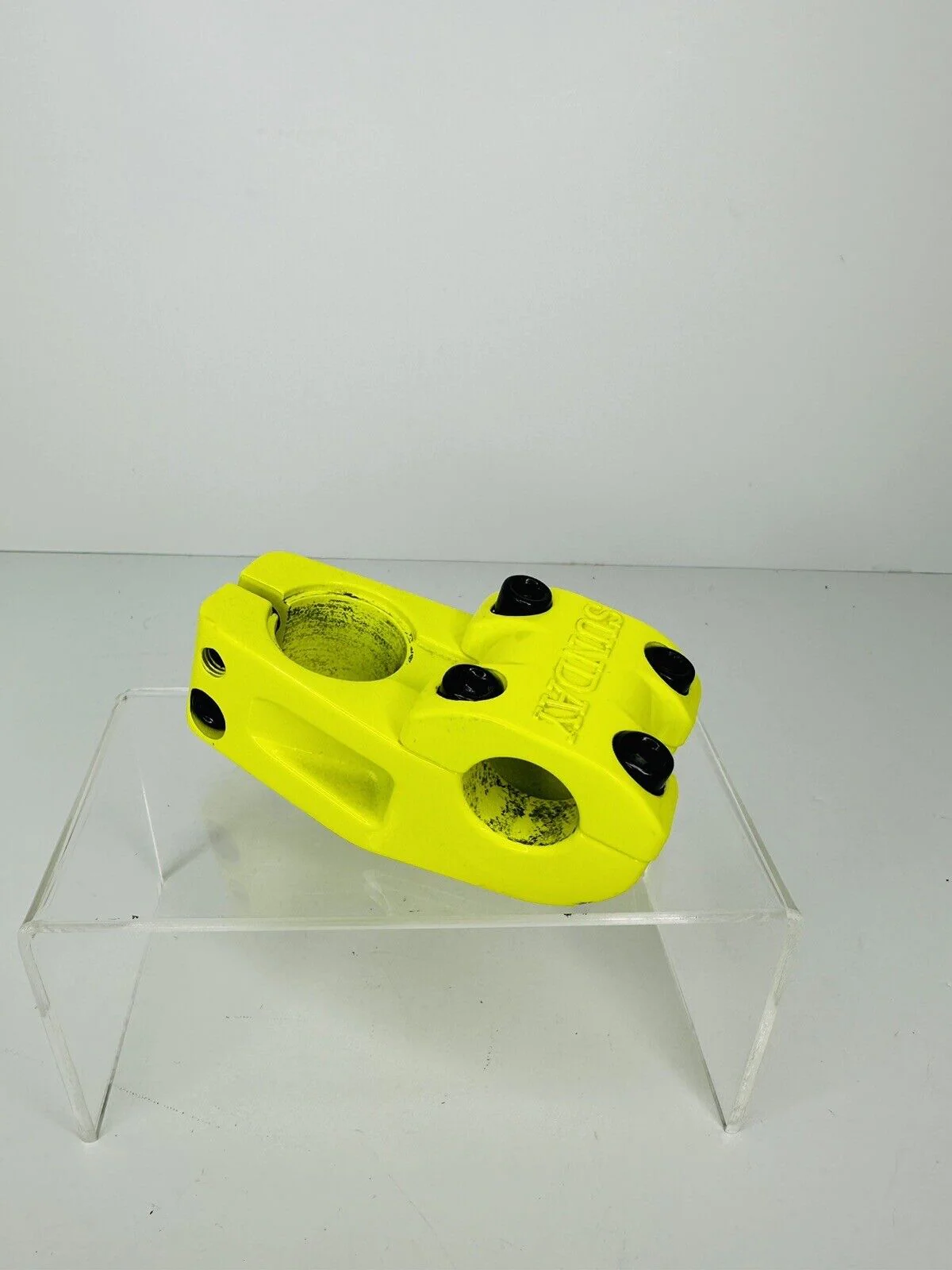 Sunday Bmx Limited Neon Yellow Odyssey Aaron Ross Freeze Stem Rare