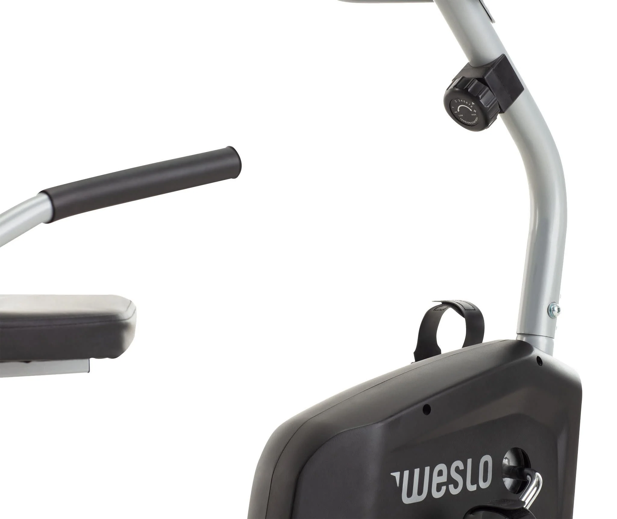 Weslo Pursuit R 4.1 Recumbent Exercise Bike with Inertia-Enhanced Flywheel