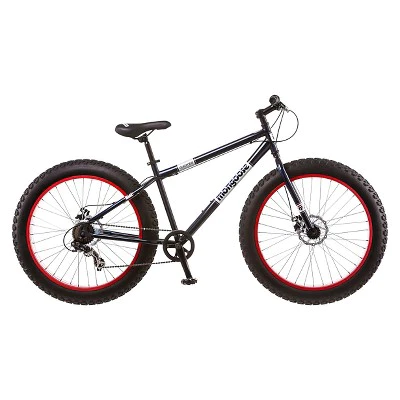 Mongoose Men's Dolomite 26" Fat Tire Mountain Bike - Navy/Red