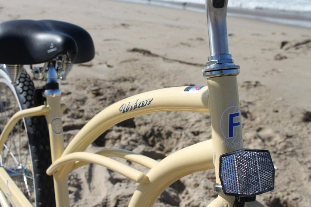 Firmstrong Urban Lady, 24 In., Women's, Single Speed Bicycle, Vanilla