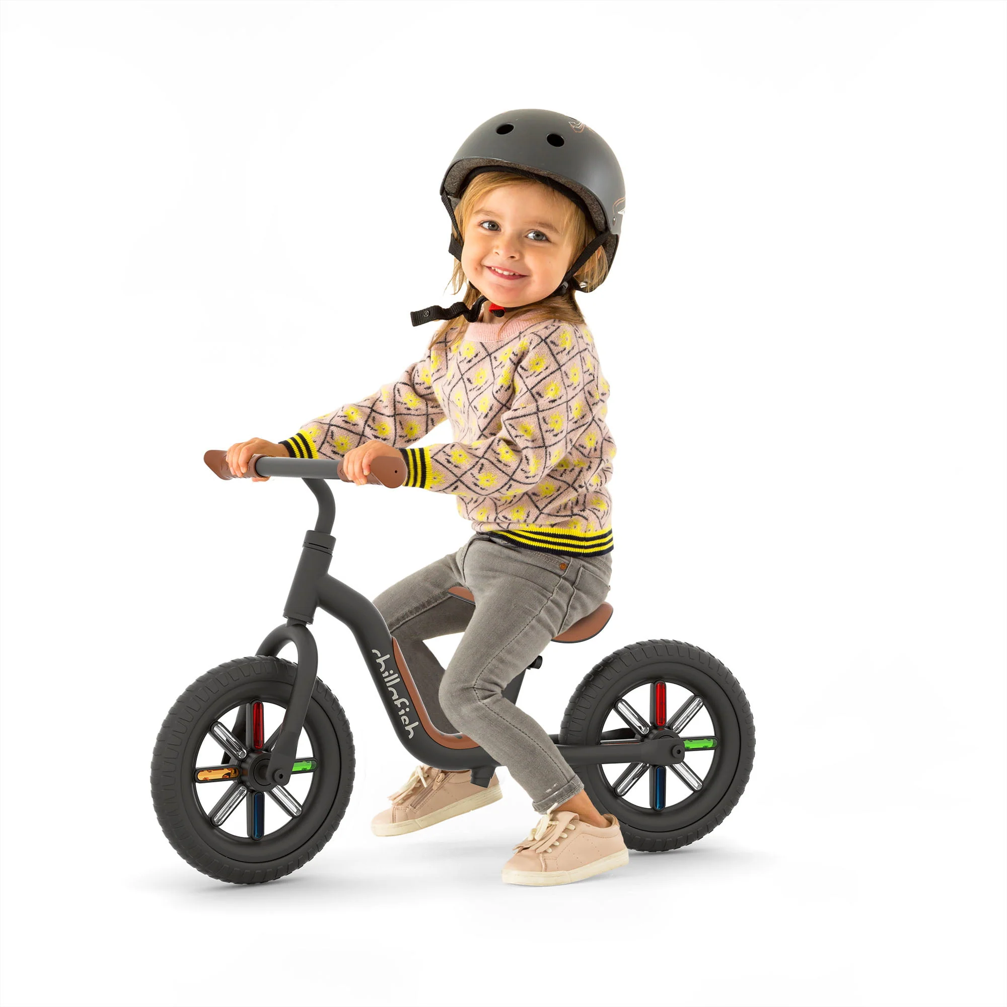 Chillafish Buzzi 10' Balance Bike for Kids 1.5 years and older, Lightweight Toddler Bike with Adjustable Seat