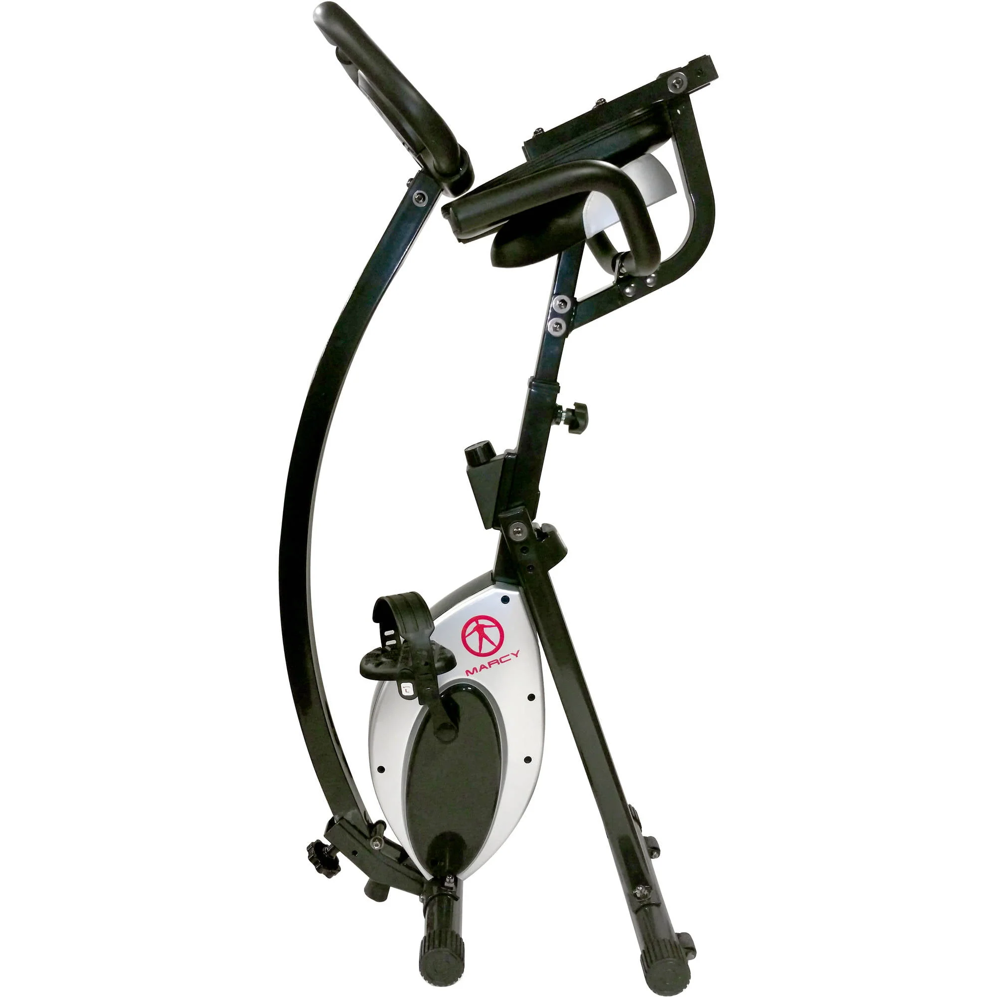 Marcy Foldable Exercise Bike With High Back Seat NS-653