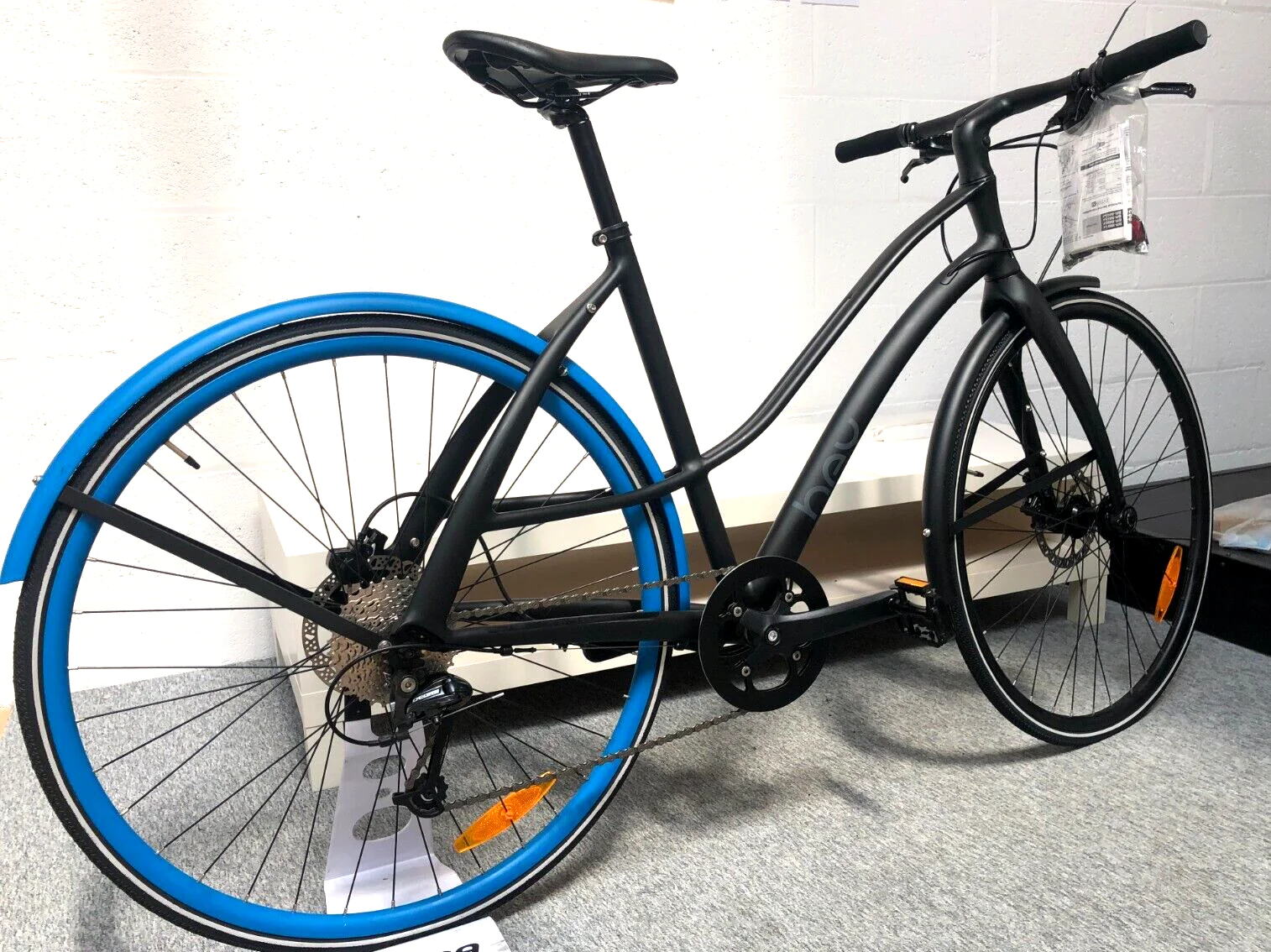 HEY BIKE 9 SPEED bicycle step through - Black- Medium - Commuter / Hybrid / City