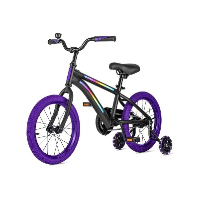 Jetson Light Rider 16" Kids'  Light Up Bike - Black/Purple