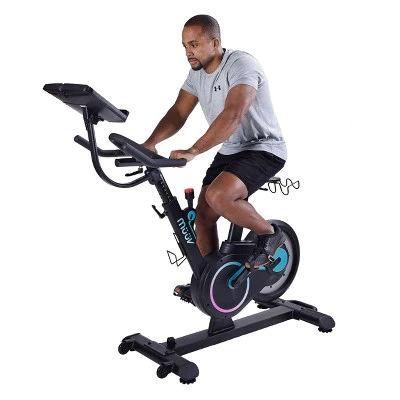 Stamina muuv Bike | Smart, Connected Exercise Bike | Wireless Bluetooth Smart Mount | Personalized Audio Coaching App