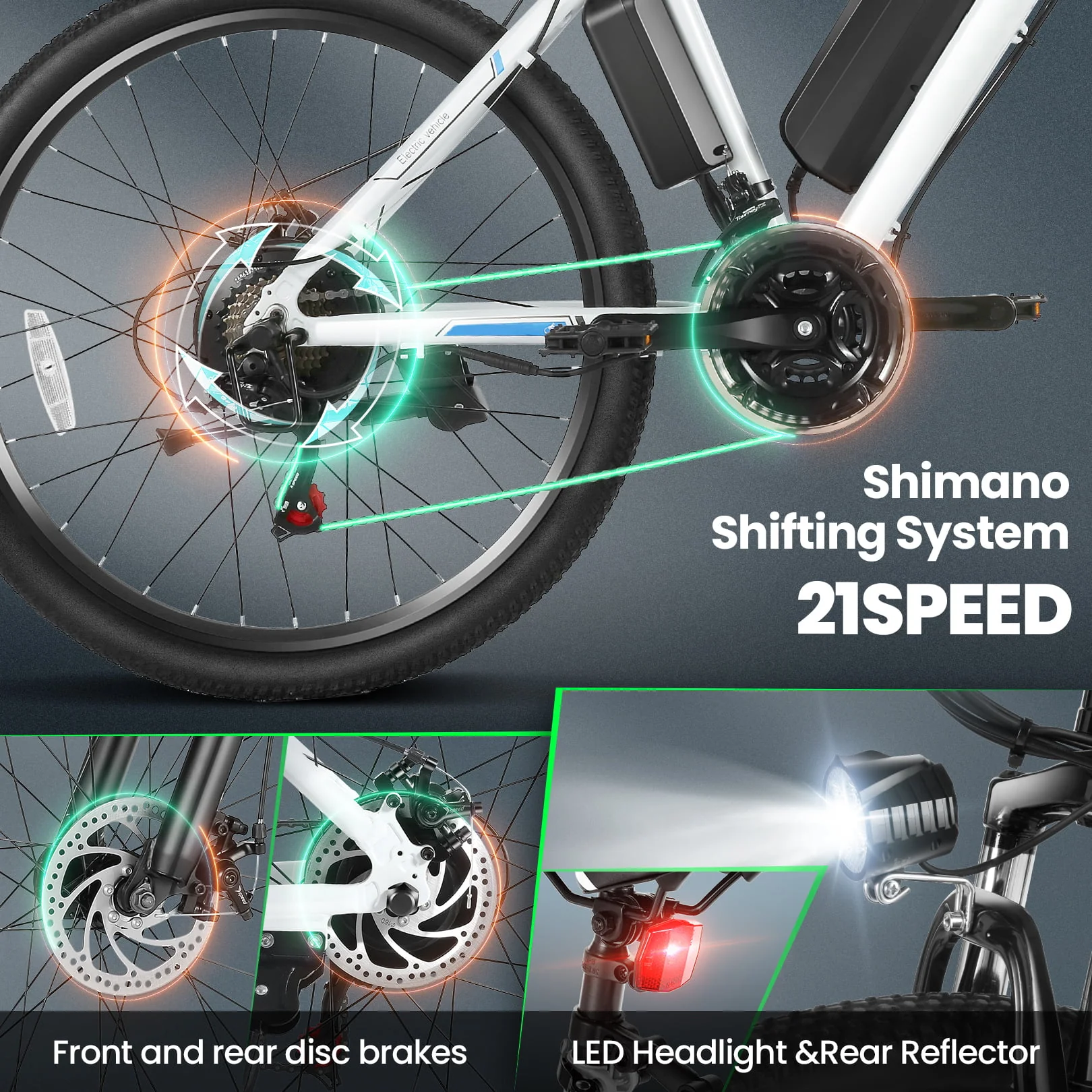 Gocio 500W Electric Bike 26