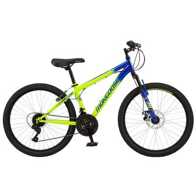 Mongoose Scepter 24" Mountain Bike - Green/Blue