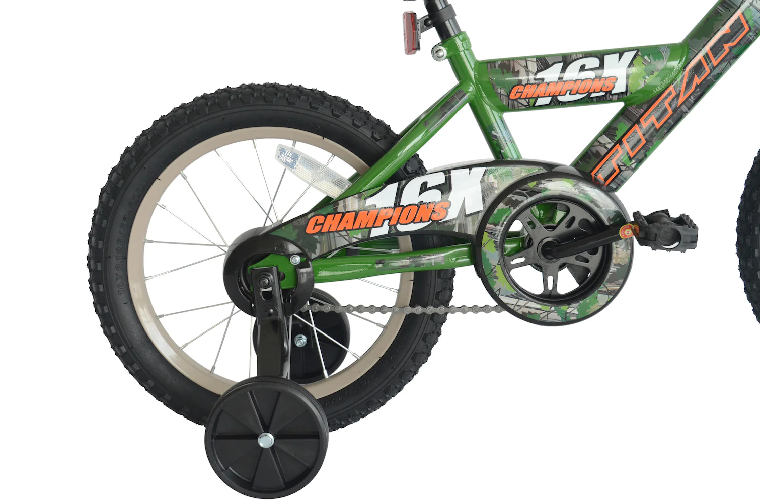 Titan Champions 16-Inch Boys BMX Bike, Camo