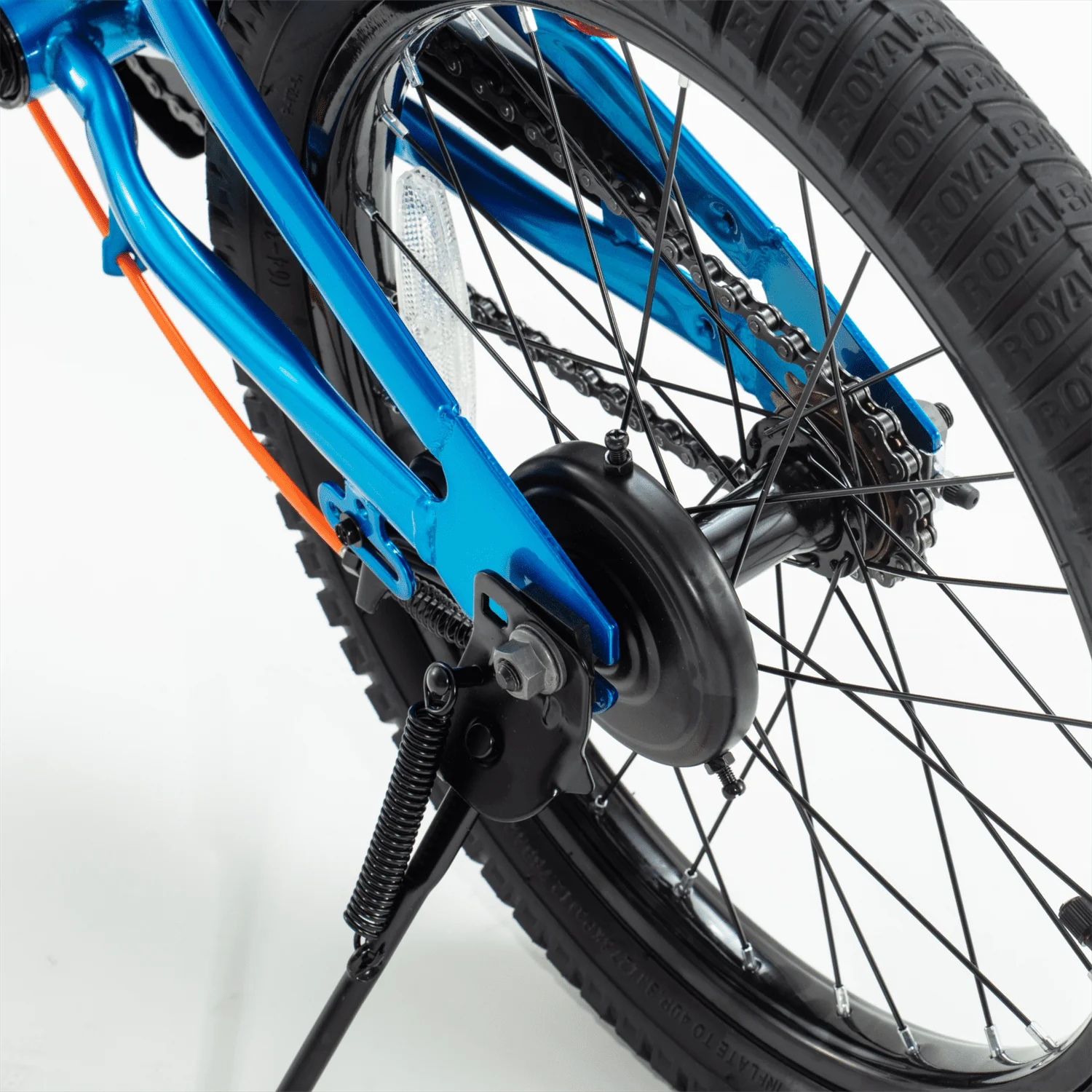 Royalbaby Freestyle 7 Kids Bike Toddlers 14 Inch Wheel Dual Handbrakes Bicycle Beginners Boys Girls Ages 3-5 Years, Kickstand and Water Bottle Included, Blue