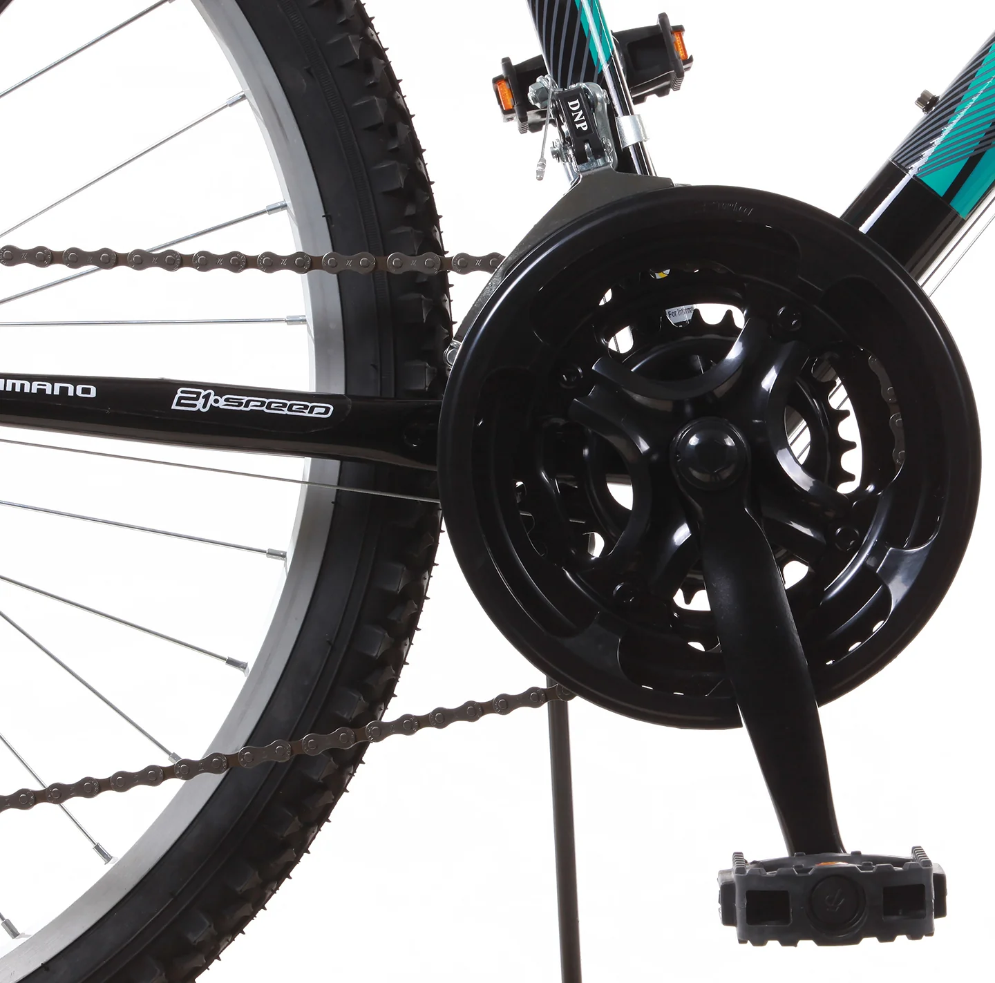 Titan Trail 21-speed Suspension Men&s;s Mountain Bike, Black