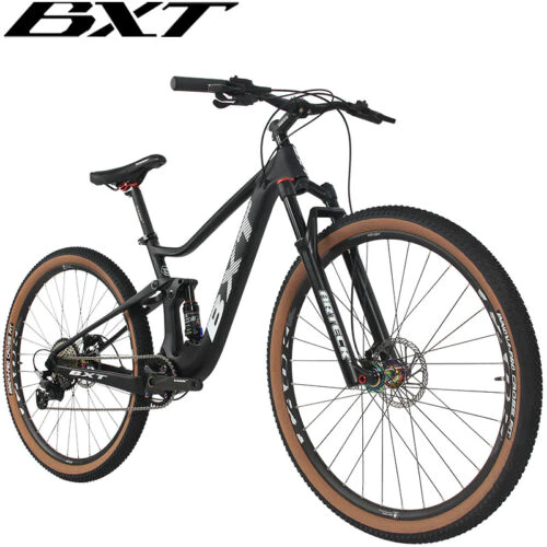 Carbon Fiber Mountain Bike 29er Boost 11S Carbon Full Suspension Bicycles New