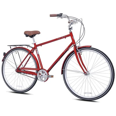 Kent Retro 700c/29'' Hybrid Bike - Red